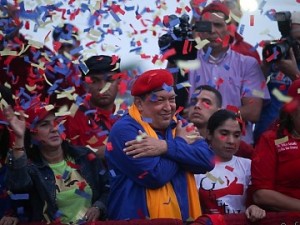 Chávez en Anzoátegui.