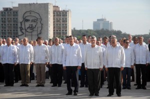 Ceremonia de juramento de los nuevos embajadores cubanos para diferentes naciones del mundo.