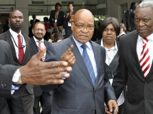 Jacob Zuma, presidente de Sudáfrica.