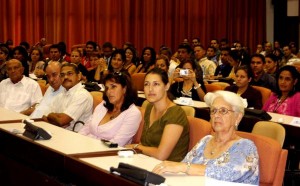 Familiares de Los Cinco participaron en la clausura del evento.