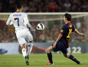 Cristiano Ronaldo y Messi anotaron los goles.