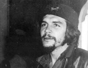 El Che durante su etapa guerrillera en predios espirituanos.