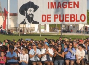 Cada 28 de octubre el pueblo de Yaguajay rinde tributo al Señor de la Vanguardia. (foto: Oscar Alfonso)