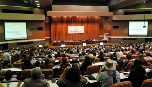 Más de mil delegados de 45 naciones intervienen en la Convención.