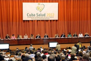 A la apertura de Cuba Salud 2012 asistió José R. Machado Ventura, primer vicepresidente de la isla.