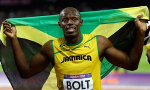 Usain Bolt, tricampeón olímpico en Londres-2012.