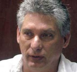 Miguel Díaz-Canel, vicepresidente del Consejo de Ministros de Cuba.