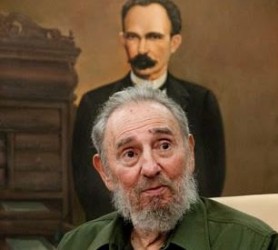 Martí es el autor de cabecera de Fidel.