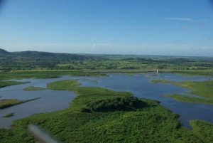 La presa puede retener unos 32 millones de metros cúbicos de agua.