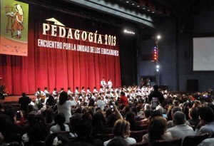 A Pedagogía 2013 asisten especialistas de 31 países.