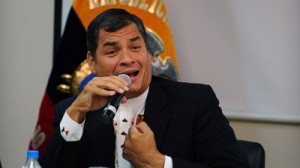 La CIA actúa contra el presidente Rafael Correa con dinero del narcotráfico .