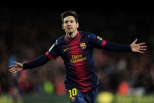 Messi se afianzó en la punta de la tabla de artilleros de la lid con 34 dianas.