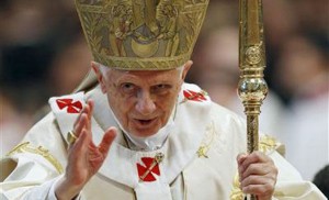 Benedicto XVI anunció el 11 de febrero el fin de su pontificado por razones de edad.