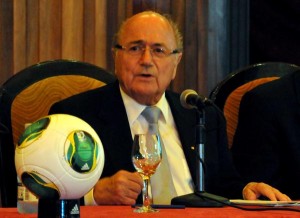 Joseph Blatter, presidente de la Federación Internacional de Fútbol (FIFA).
