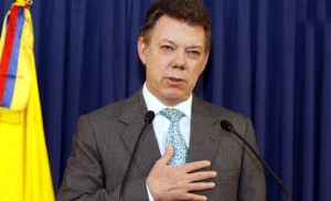 Juan Manuel Santos, presidente de Colombia.