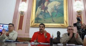 Maduro denunció que "desde Bogotá hay una conspiración activa contra el Gobierno legítimo y la paz de Venezuela".