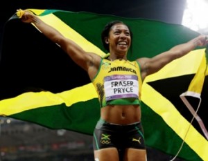 La velocista jamaicana Fraser Pryce aportó la única medalla de la región en el Mundial.