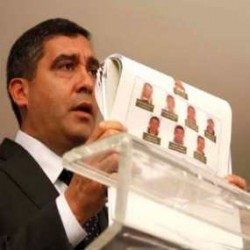 El ministro de Relaciones Interiores, Justicia y Paz, Miguel Rodríguez, presentó las evidencias.