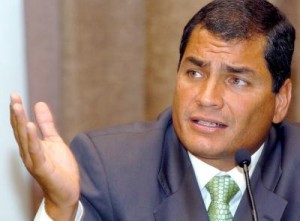 Correa recordó que en la última década se produjeron cinco golpes de Estado en la región.