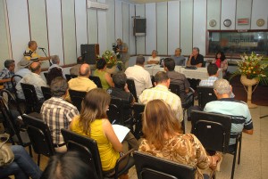 El Primer Vicepresidente cubano sostuvo un encuentro con periodistas holguineros.