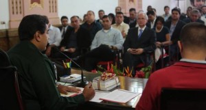 Maduro consideró que la reunión fue una gran demostración de los valores democráticos de la Revolución Bolivariana.