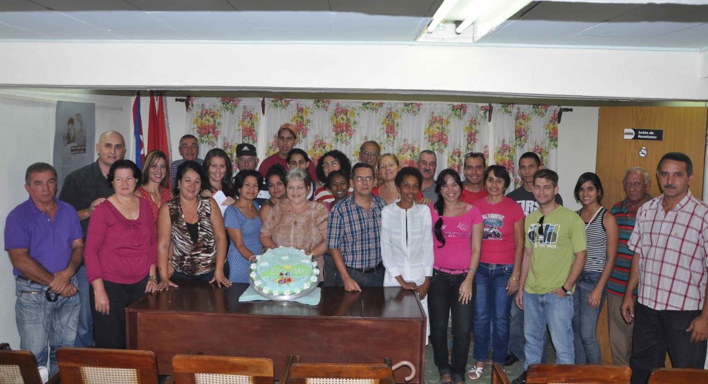 Encuentro del colectvio de Escambray en el aniversario 35 de su fundación.