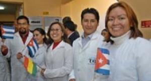 Los galenos cubanos en Bolivia han ofrecido cerca de 60 millones de consultas.