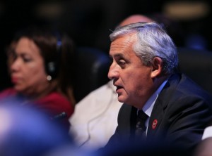 Otto Pérez Molina.