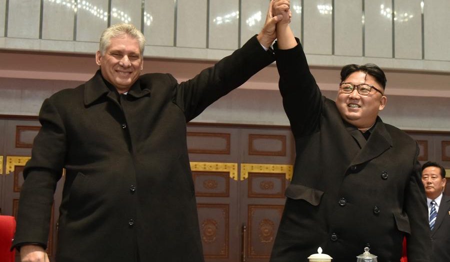 cuba, presidente de cuba en la republica popular democratica de corea, corea del norte