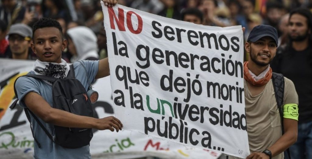 Colombia, protestas