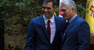 cuba, españa, gobierno español, pedro sanchez, miguel diaz.canel, presidente de cuba