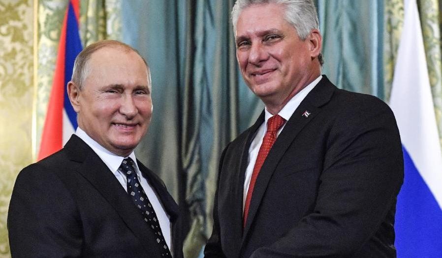 Cuba, Rusia, presidente de cuba en Rusia, Vladimir putin, miguel diaz-canel