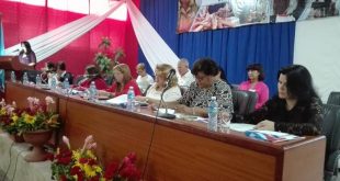 sancti spiritus, X congreso de la FMC, federacion de mujeres cubanas