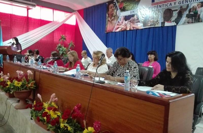 sancti spiritus, X congreso de la FMC, federacion de mujeres cubanas