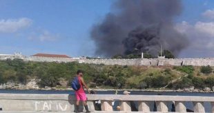 la habana, incendio, bomberos, san carlos de la cabaña, fiart, feria del libro 2018