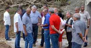 cuba, reparacion viales, miguel diaz-canel, presidente de cuba