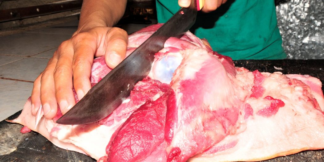 sancti spiritus, porcino, venta de carne de cerdo