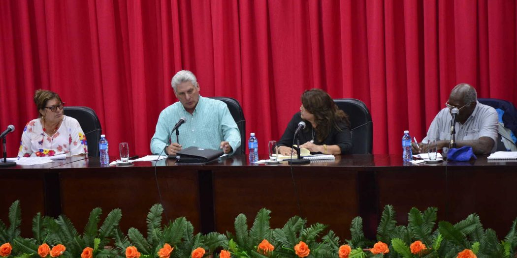 sancti spiritus, presidente de cuba, miguel diaz-canel, transporte, vivienda