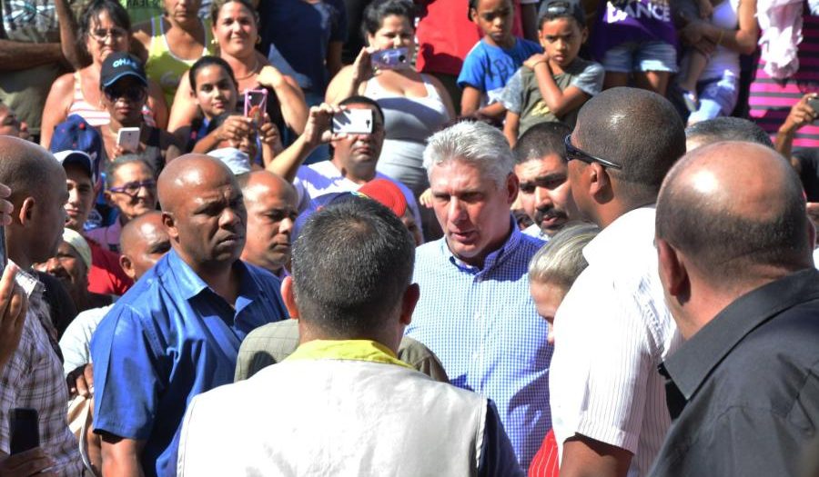 sancti Spíritus, presidente de cuba en sancti spiritus, miguel diaz-canel bermudez, trinidad