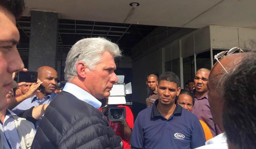 cuba, la habana, tornado, miguel diaz-canel, presidente de cuba