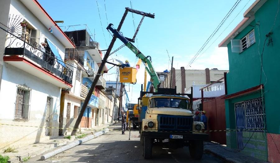 sancti spiritus, cuba, tornado, la habana, electricidad, empresa electrica