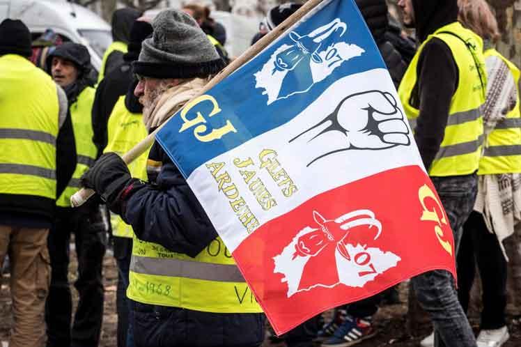 francia, manifestaciones, chalecos amarillos