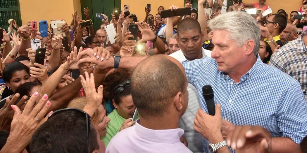 sancti spiritus, miguel diaz-canel, presidente de cuba, universidad de sancti spiritus jose marti, informatizacion de la sociedad