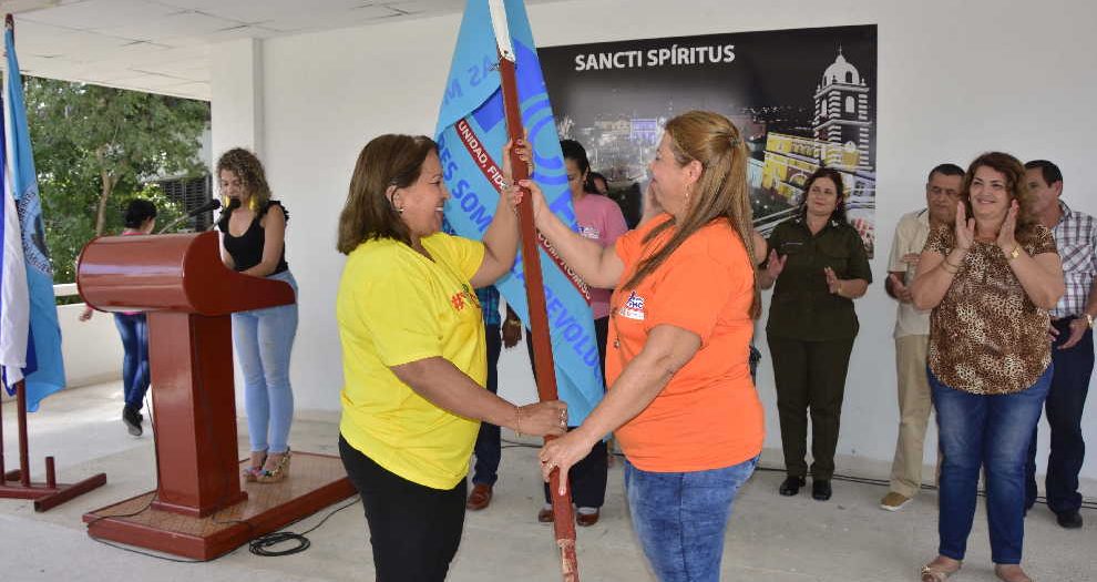 sancti spiritus, federacion de mujeres cubanas, fmc, X congreso de la fmc