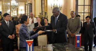 cuba, laos, parlamento cubano, asamblea nacional del poder popular, esteban lazo