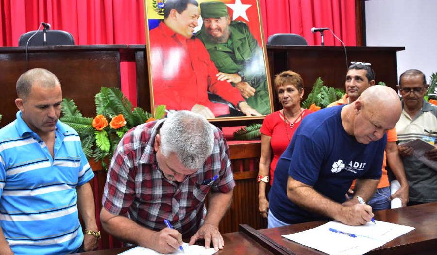 sancti spiritus, cuba, venezuela, todossomosvenezuela, injerencia, asamblea provincial del poder popular