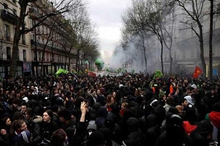 francia, huelga, protestas