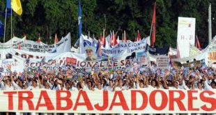 primero de mayo. diaz-canel, cuba