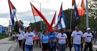 sancti spiritus, union de jovenes comunistas, ujc, 4 de abril, organizacion de pioneros jose marti, XI congreso de la ujc