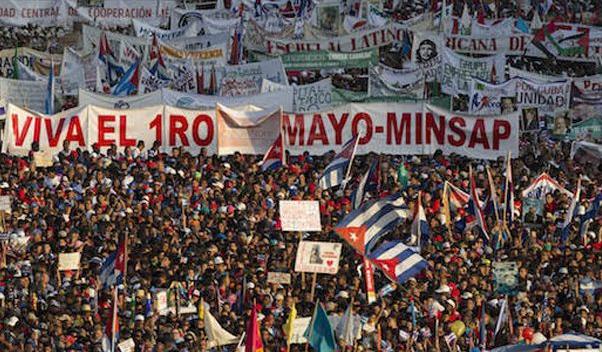 cuba, primero de mayo, dia internacional de los trabajadores